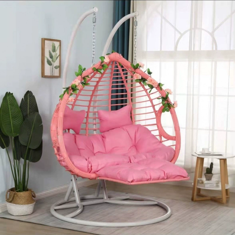 Подвесное кресло, подвесная корзина, кресло из ротанга, качели, балкон, кресло-качалка для дома, домашний двор для взрослых, ленивое птичье гнездо, двойной уличный гамак