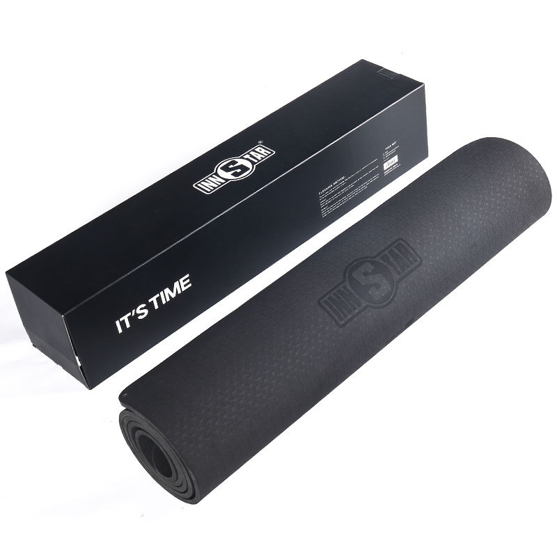 INNSTAR瑜伽垫加厚加宽男士健身垫初学者舞蹈防滑家用TPE垫子