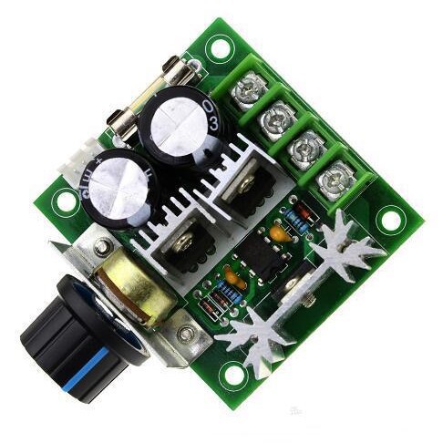 PWM直流电机调速器无级变速调速开关模块12V-40V10A效率高