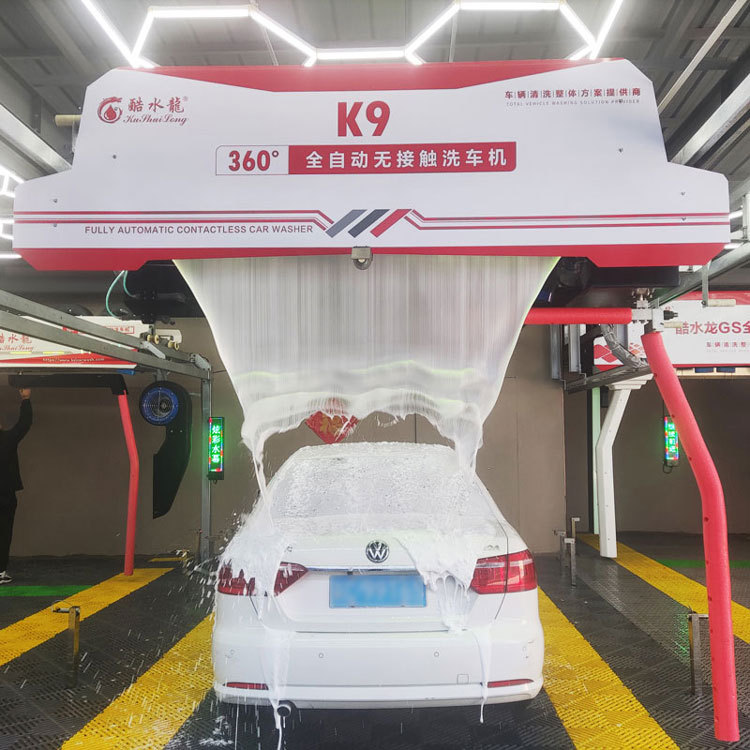 Guangzhou Fully Automatic Large-Scale Car Washing Machine with 360-Degree Contactless Operation, No Need for Human Supervision, Commercial Car Washing Machine with Qr Code Scanning