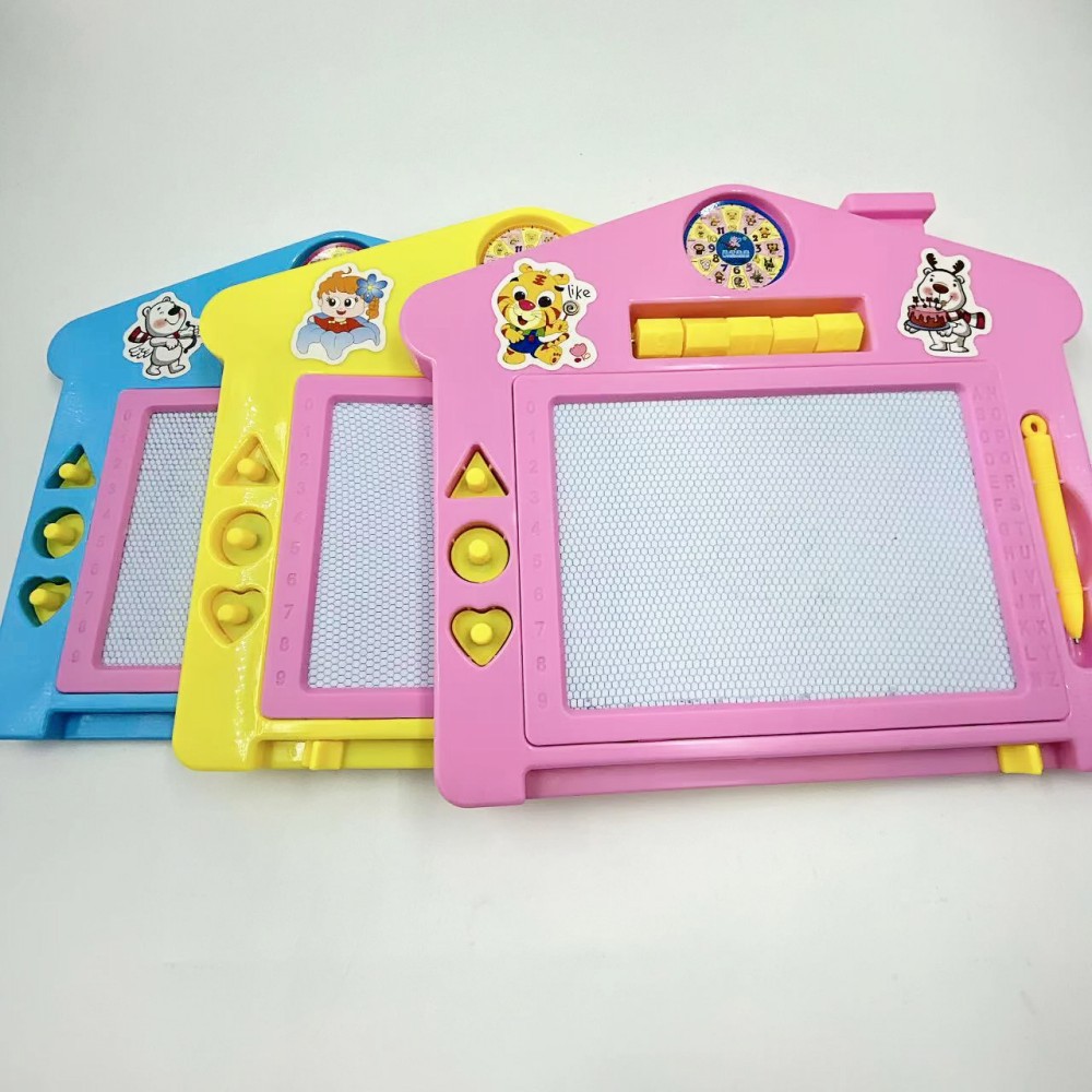 Tablero de dibujo para niños tablero de escritura de jardín de infantes magnético color tamaño pequeño 1-3 años de edad juguete niños y niñas bebé tablero de graffiti