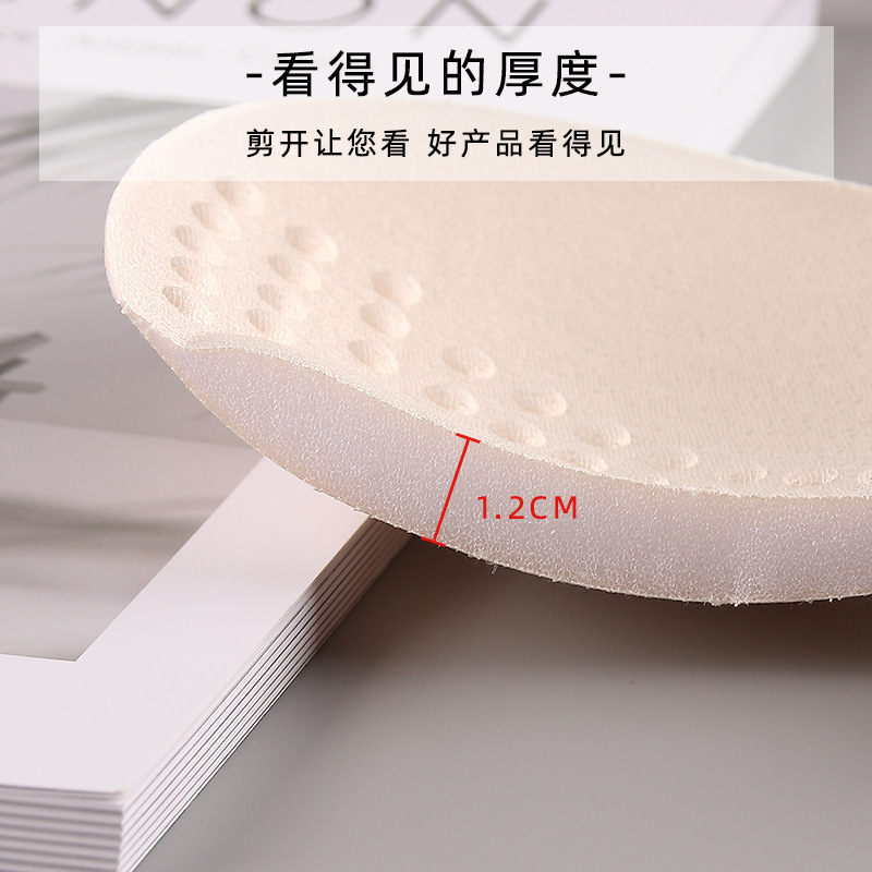Bra pad, cushion, foam chest pad, sports bra insert, heart-shaped sweat-absorbent pad, one-piece cross-border import and export manufacturer