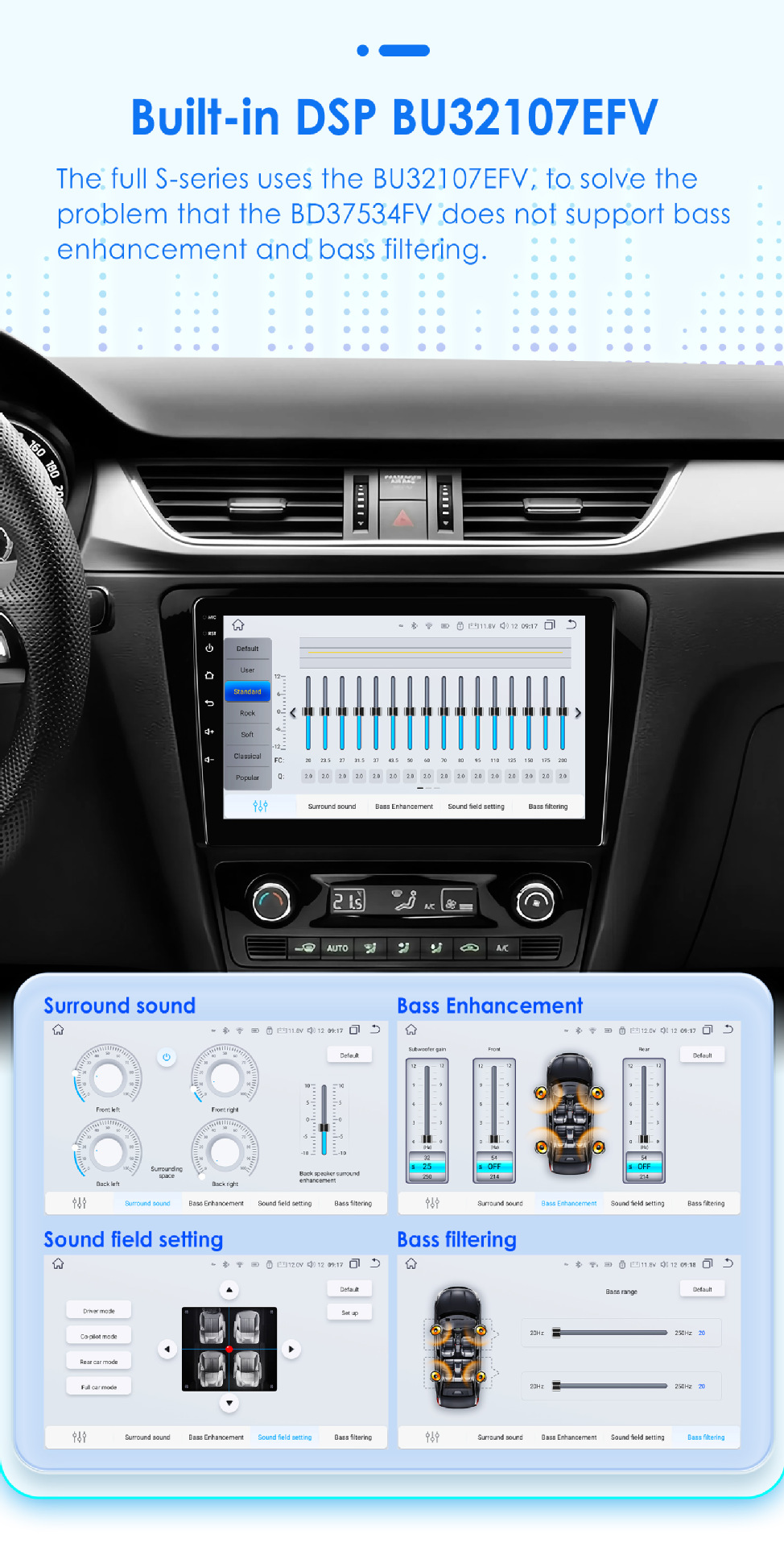 Cross-border applicable to Volkswagen Skoda Ming Rui 13-18 Android large screen navigation GPS reversing image all-in-one machine