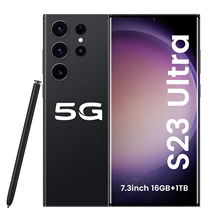 跨境热销手机S23 Ultra 内置笔3+64GB内存 全球版4G外贸智能手机