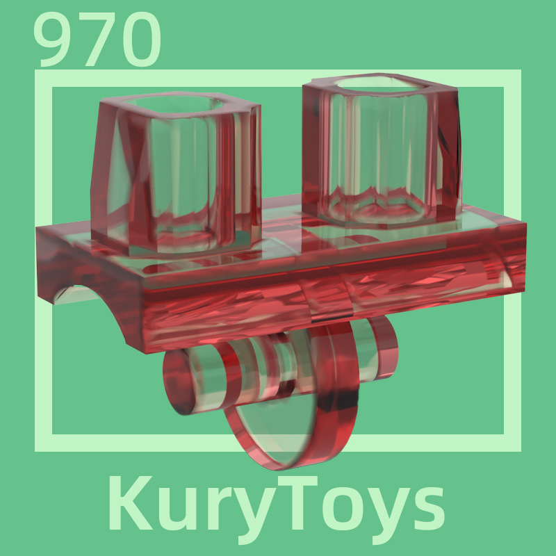Transparent red