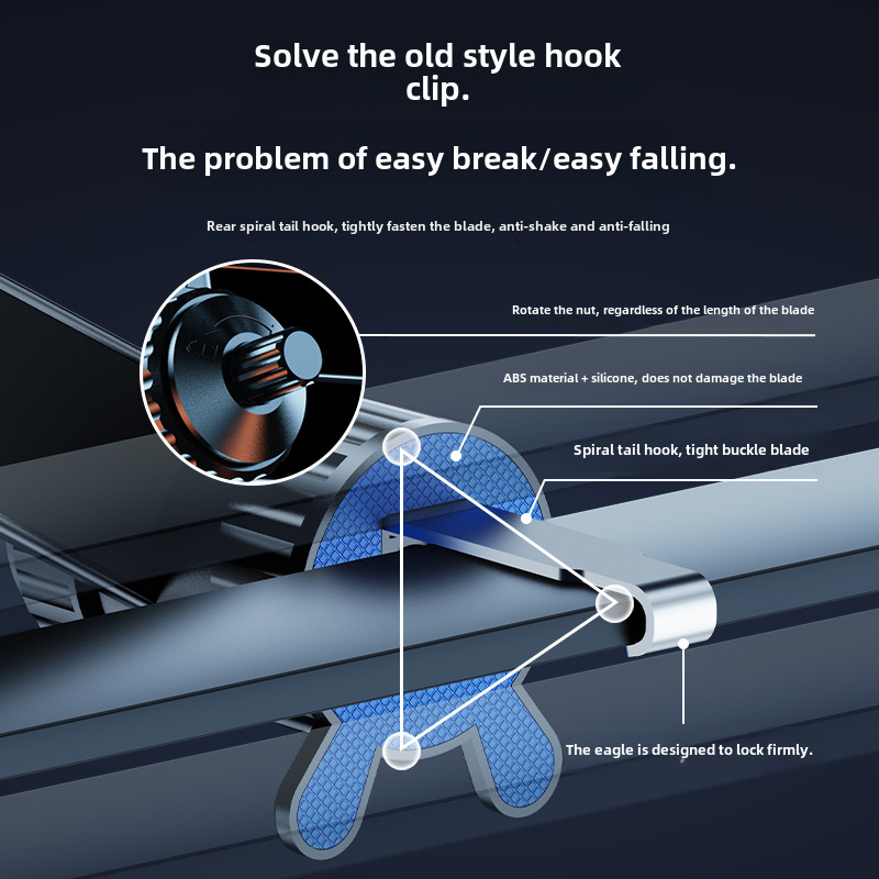 Auto handy halter halterung air outlet auto verlängerung stange haken halterung auto navigation handy halterung spezielle_voghion.com