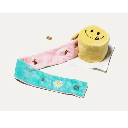 Korean ins new pet dog chewing hidden food smiling cake sniffing slow food cute birthday toy