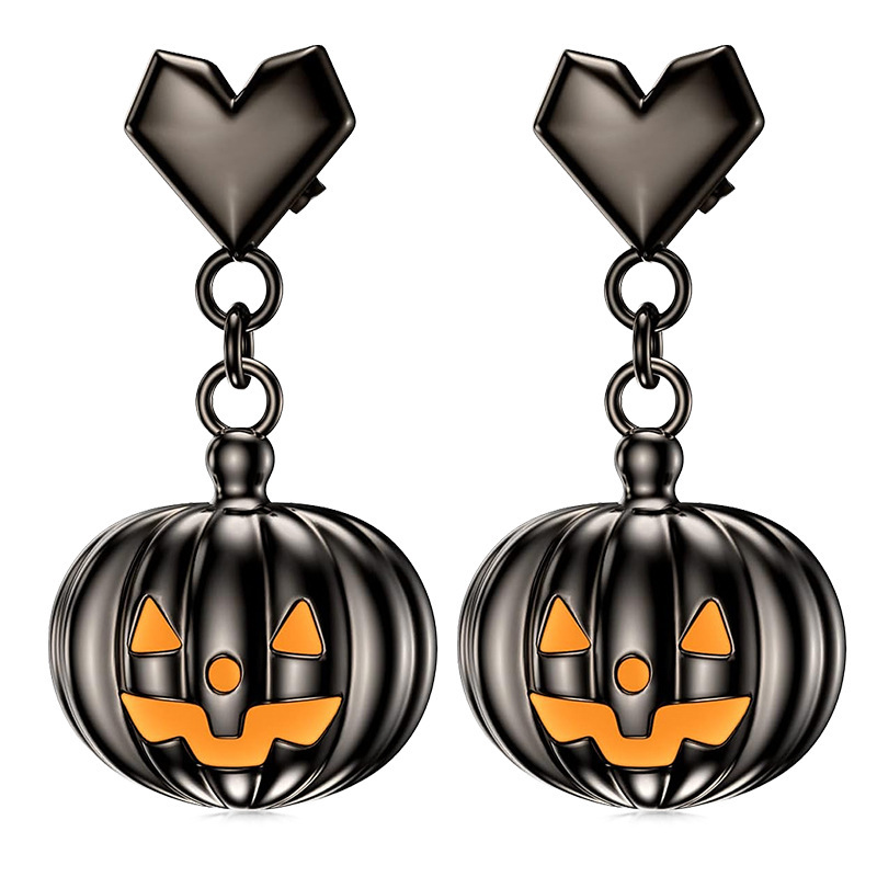 Temuアマゾンクロスボーダー爆発アイデアかぼちゃペンダントハロウィーンクリスマスイヤリングスポットメーカー卸売り|undefined
