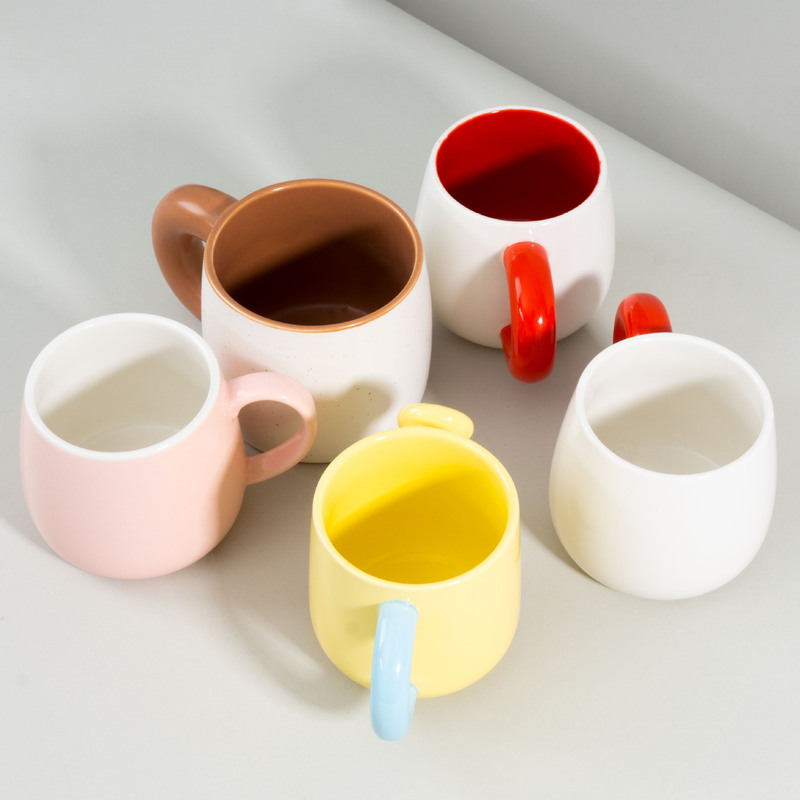 衝突色マグカップins風ロゴマグカップお土産カップクリエイティブ月カップルカップ|undefined