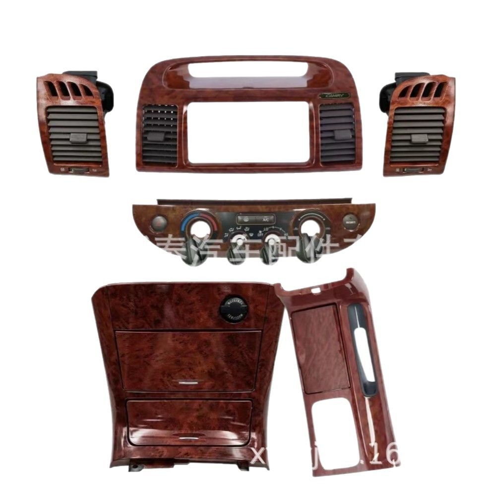 Coche AC ajuste interruptor perilla adecuado para Camry 2003-2006 cabina aire acondicionado ajuste panel