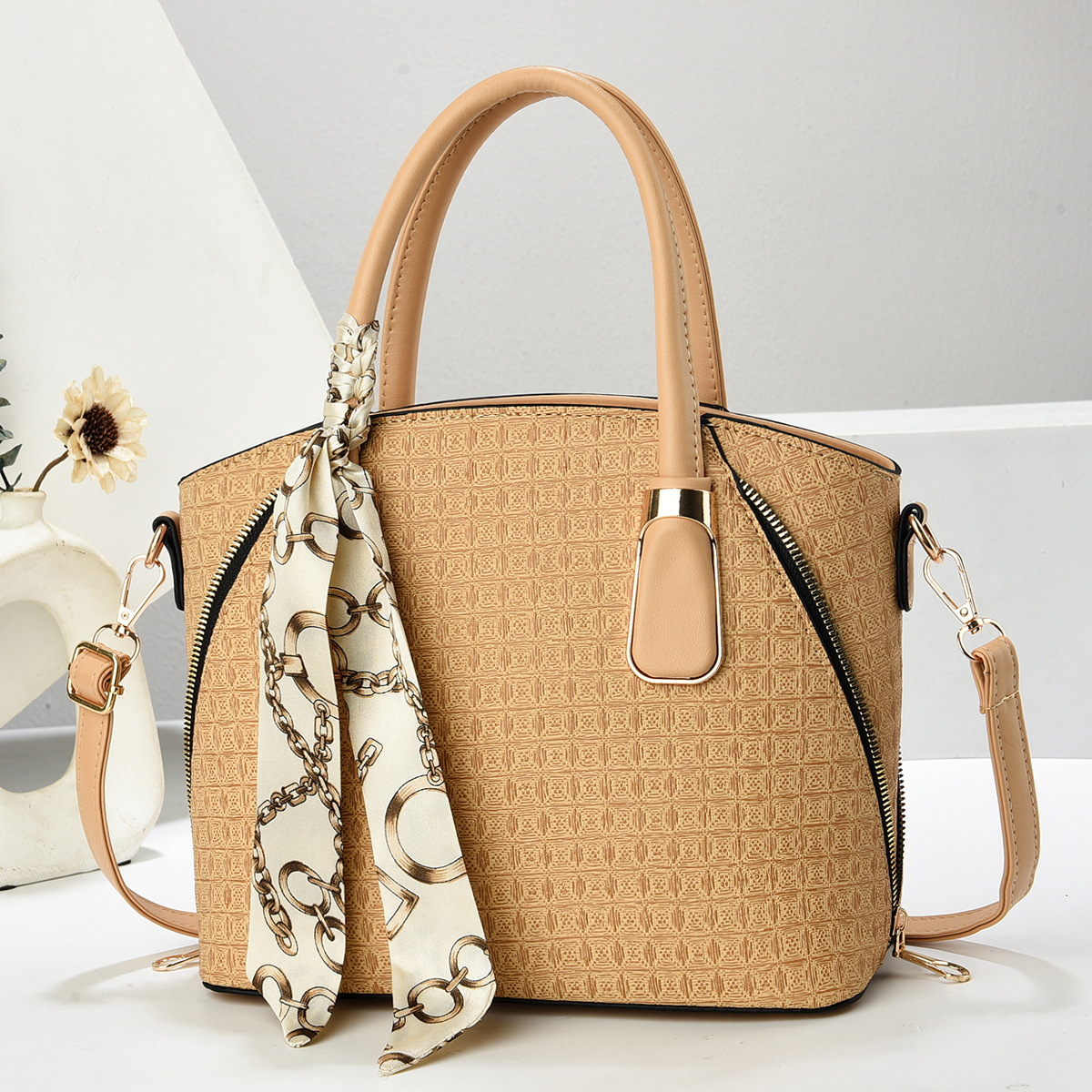 Temperamento versátil nuevo bolso coreano de moda mujer hermoso bolso de hombro bolso de mujer bolso de mujer bolso grande