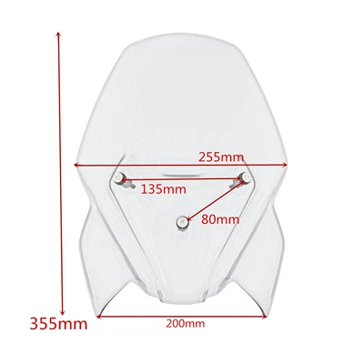 for Bmw F900R: Motorcycle front windshield