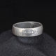Sterling Silver Ring Women's 999 Silver Lotus Ring Open Retro Xiangyun Index Finger Ring Men's Personalized Couple Ring