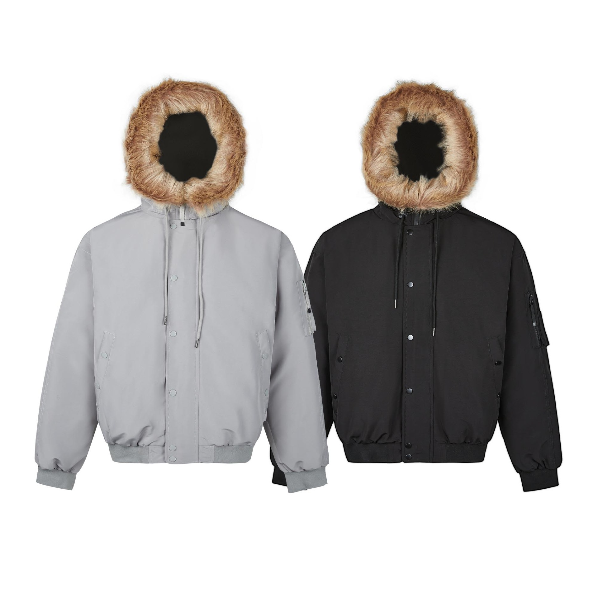 MADEEXTREME Winter velvet retro down jacket for men and women