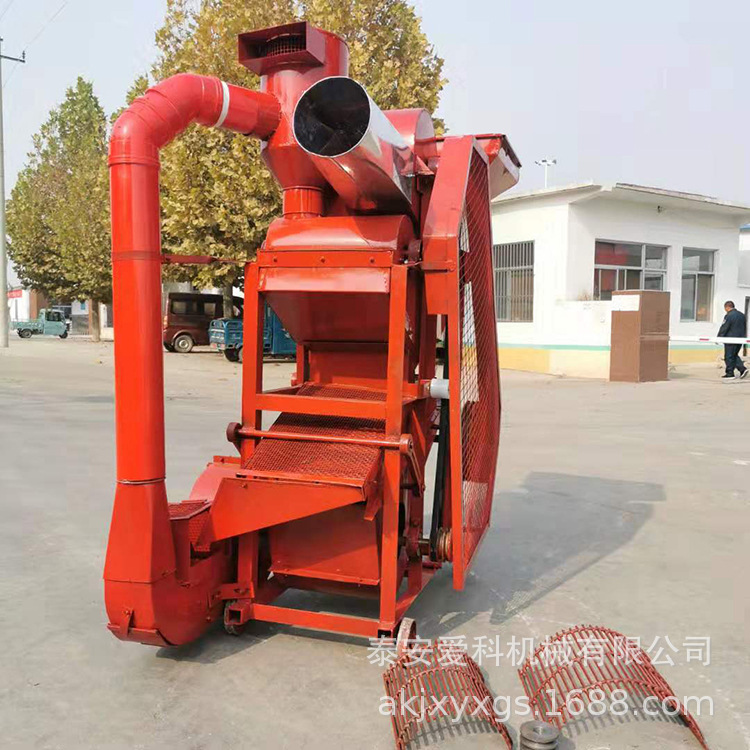 4马力柴油机配套花生脱壳机农用花生剥壳机非洲家用花生脱粒机