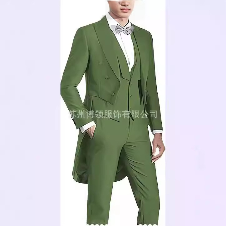 Men's Suit Tuxedo 3 Piece Formal Suit Ball Tuxedo Wedding Best Man Wedding Host
