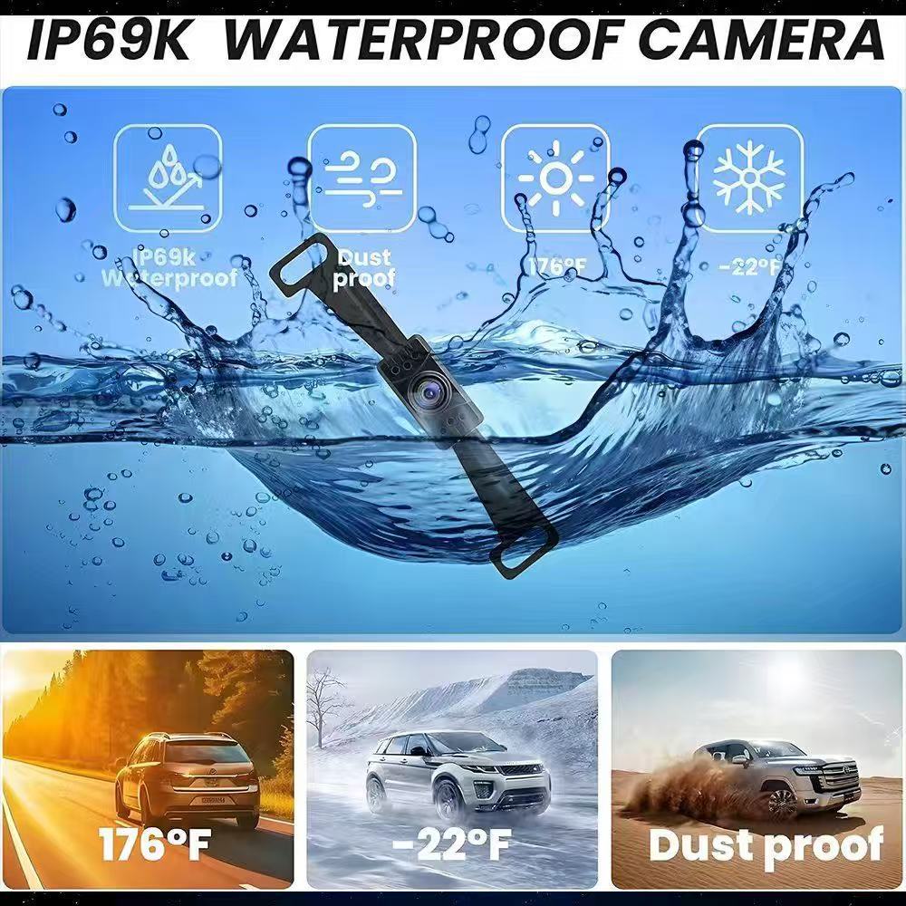 4.3inch Ahd Vehicle-Mounted Monitor for Truck and Camper Monitoring, Vehicle-Mounted Monitor for Security Monitoring and Riding Monitoring