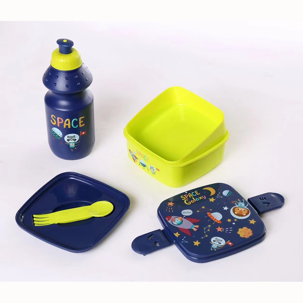 饭盒套装双层方