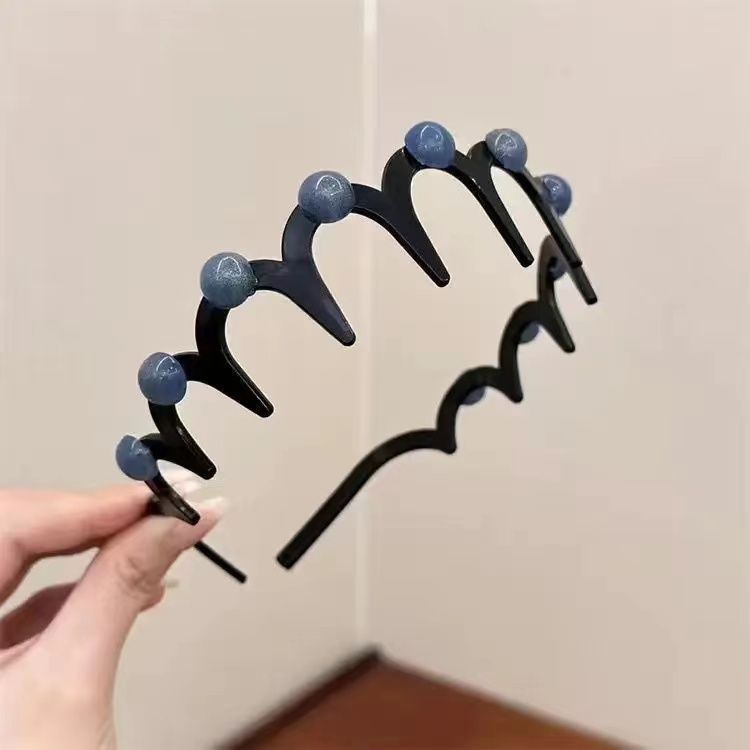 发箍女洗脸专用日常外带头箍夏季带齿防滑百搭神器刘海碎发夹发饰|undefined