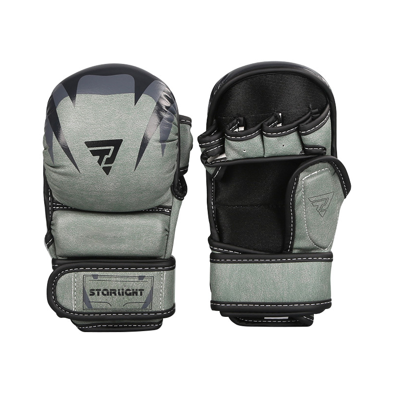 Guantes de lucha de Ceiling Forro grueso Guantes de boxeo para adultos Guantes de boxeo de entrenamiento Sanda para hombres y mujeres