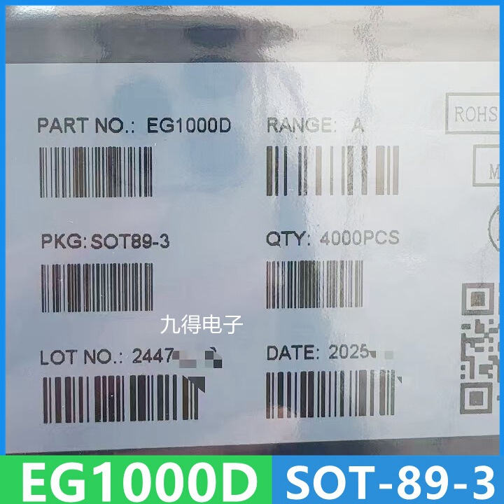 Eg1000D Linear Ic Sot-89-3 Constant Current Drive Brand New Original 4000 Pieces Per Tray