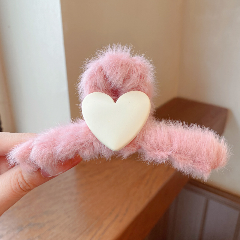 Meilad peludo clip de agarre para mujeres de alta sensibilidad más agujeros de agarre para el cabello clip de pesca clip de cabeza posterior