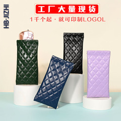 眼鏡袋墨鏡太陽鏡男女收納便攜近視眼鏡包皮質保護套眼鏡盒可印字