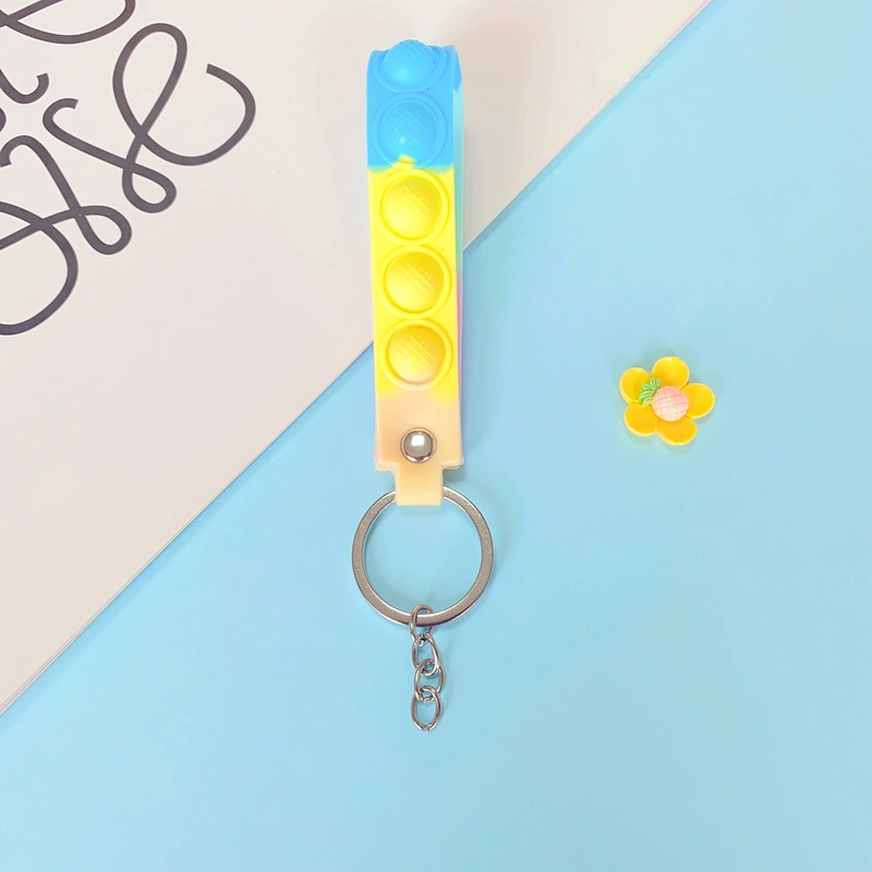 Trend keychain, bracelet PVC, accessory