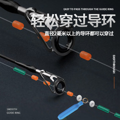 路滑漂線組全套太空豆套裝磯釣竿遠投棉布豆擋珠釣組滑漂配件組合