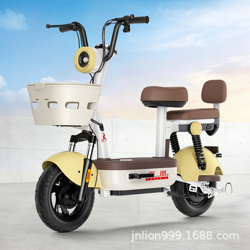 Phoenix nuevo coche eléctrico estándar nacional 2026 nueva bicicleta eléctrica retro adulto ligero coche de batería pequeña de chicas