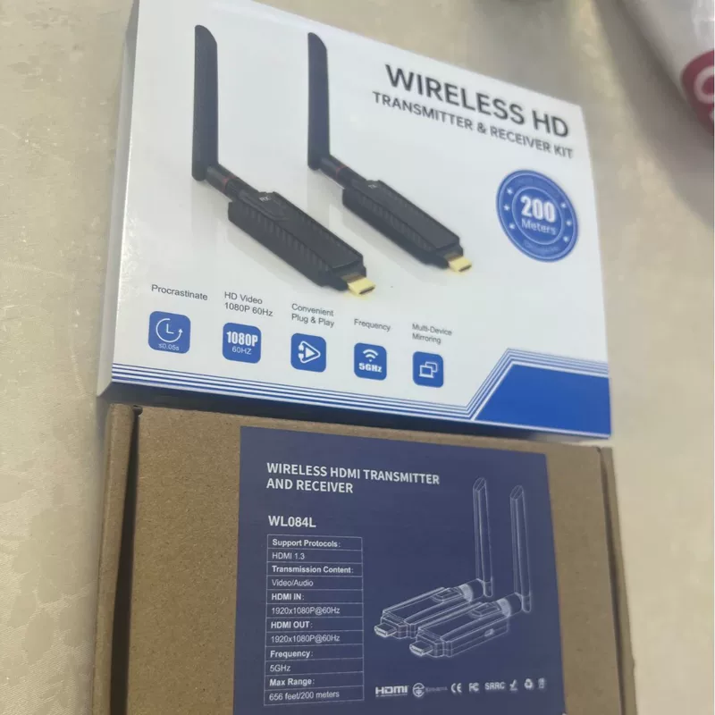 Wireless transmitter, laptop, projector, mobile phone, 200m