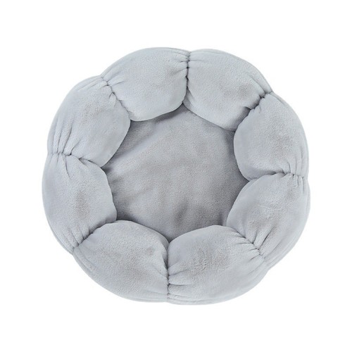 Pet flower nest cat neck guard plush nest cat mat universal round doghouse cat bed cat bed for all seasons