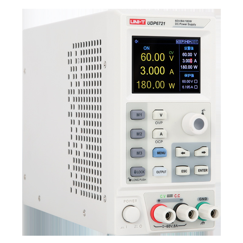 �����£�UNI-T��UDP6720������ֱ����ѹ��Դ �߾���60V 5A/8A