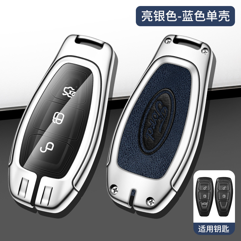 Plata sola cáscara azul