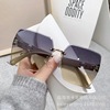 Sunglasses, advanced glasses, gradient, fitted, high-quality style