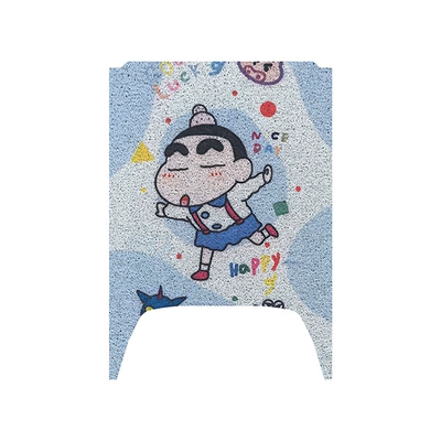 Loop Foot Mat Anti-Slip Titanium | Electric vehicle foot mat - crayon-shin-chan-yadi-g18y-g