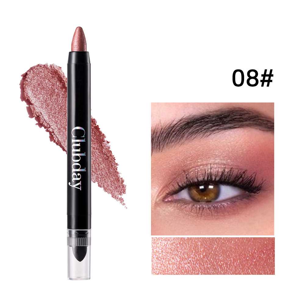 Cross-border bestseller Eye shadow stick, pearlescent eye shadow pen, high-gloss brightening, non-smudging eye makeup set Eye Shadow undefined