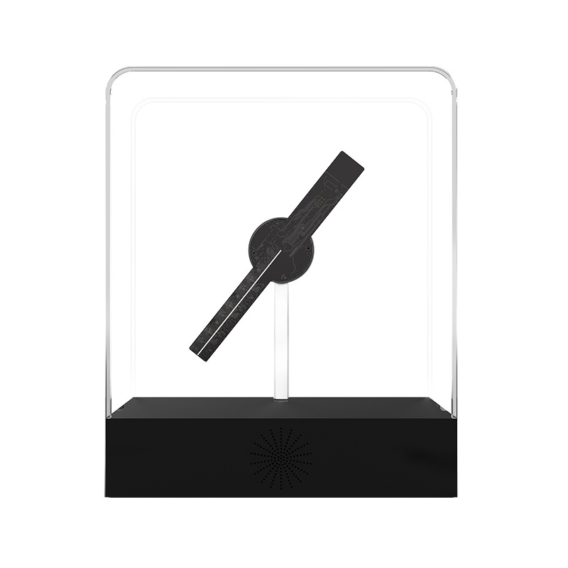 Caja de proyección holográfica 3D de escritorio compacta y exquisita para mostrar objetos virtuales en movimiento 3D