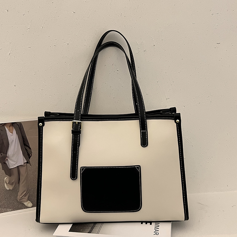 니치 패션 통근용 토트 동전지갑 대용량 숄더백 여성용 2026 신상 트렌디 만능 크로스백