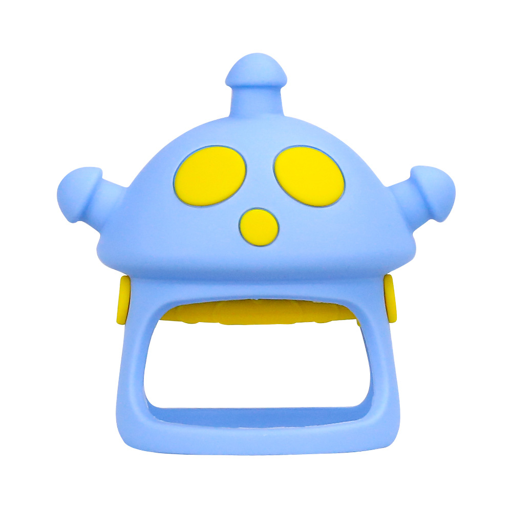 외계인 손 보호대 파란색