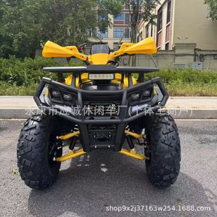 New Four-Wheel Off-Road Vehicle Two-Wheel Drive 125Cc All-Terrain Vehicle Atv Gasoline Mountain Bike Adult Outdoor Beach Vehicle