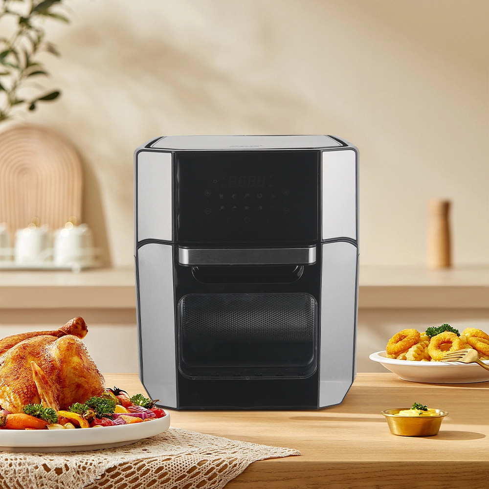 Winningstar estándar británico estándar europeo de gran capacidad 12l frito pollo papas fritas huevo barbacoa multi-función freidora de aire