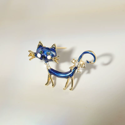 cat brooch wholesale high-grade enamel – Yaxa sancaqları