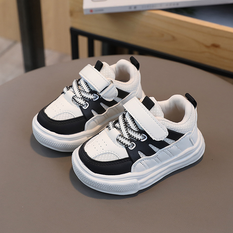 Vårnya Barnsport Pojkar Casual Board Flickor Baby Andas Mesh Upplösta Skor 1-6 år gamla_voghion.com