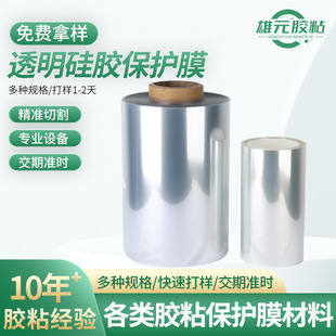 Transparent Pet Silicone Protective Film, High Temperature Resistance, Traceless, Easy to Stick and Easy to Exhaust, Single and Double Layer Silicone Pet Protective Film