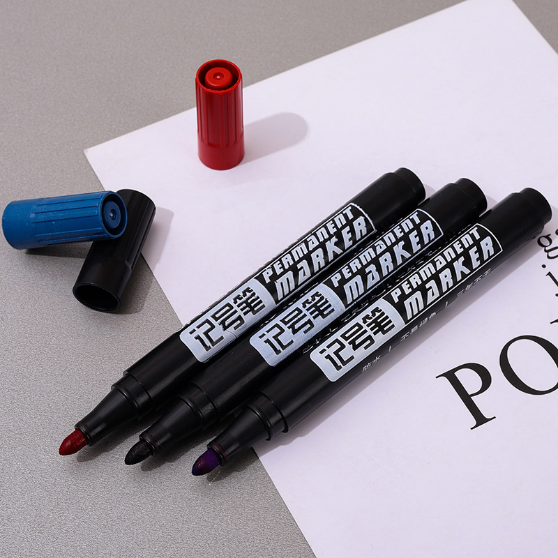 700加濃型油性記號筆 防水速干快遞物流記號大頭筆馬克筆辦公文具