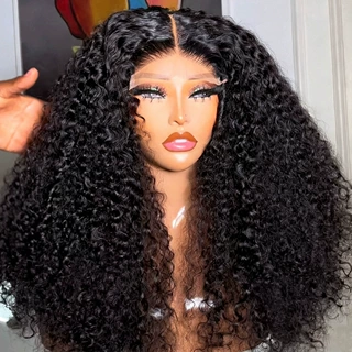 raw wigs SDD  Pixel curls 5by5 lace 100% human hair 300%密度