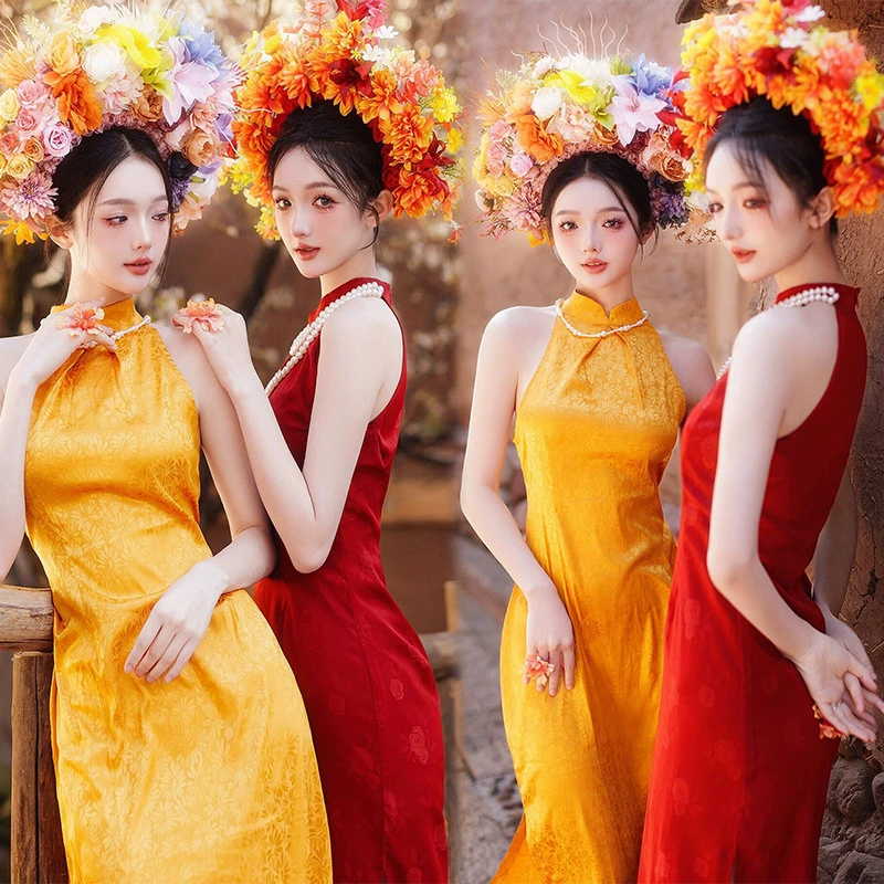 Цюаньчжоу Xunpu девушка девушка фото фото одежда ретро чонсам национальный стиль фото фото фото фото одежда