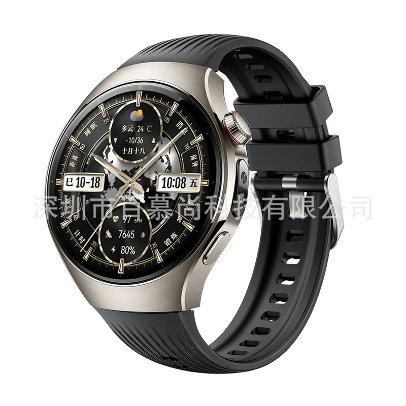 Huawei WATCH5 46MM シリコンストラップ HUAWEI WATCH5 スポーツストラップ Huawei 時計ストラップに適しています。|undefined