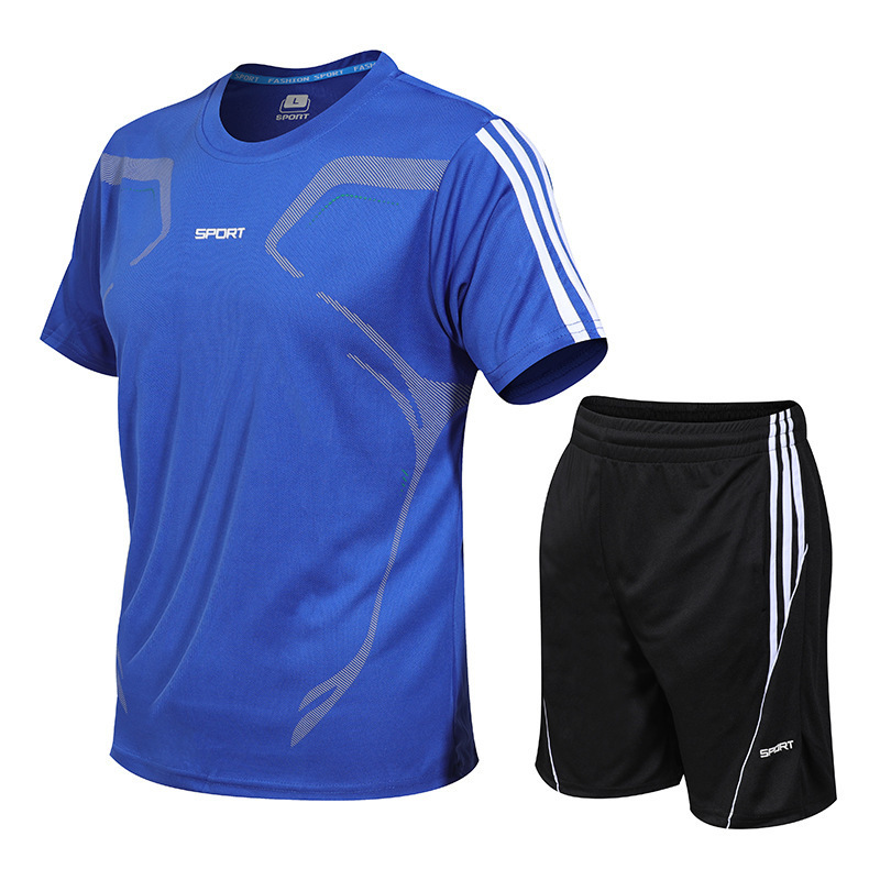 2022 traje deportivo gordo de los hombres más el tamaño Camiseta de manga corta de los hombres de verano suelto casual fitness correr baloncesto velocidad